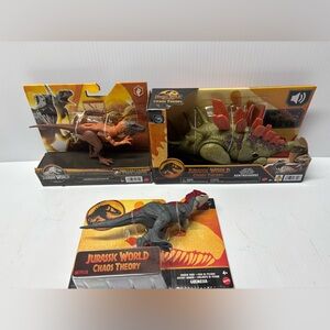 Jurassic World Chaos Theory GUEMESIA, KENTROSAURUS, HERRERASAURUS Danger Pack